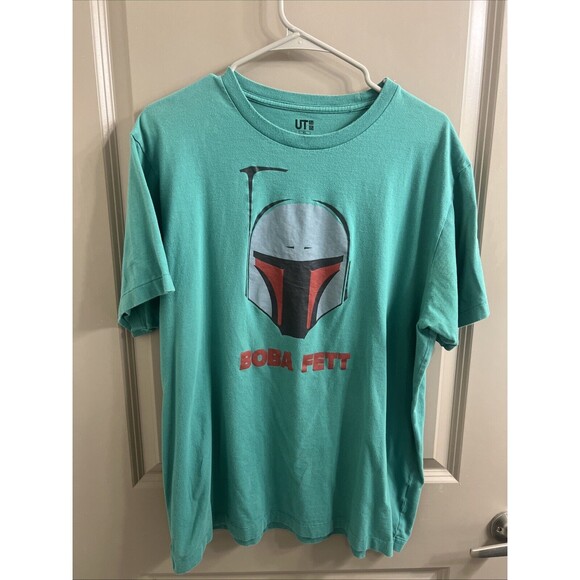 Star Wars Other - Star Wars Adult XL T-Shirt - Boba Fett E Helmet